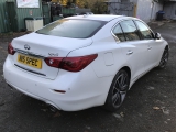 Infiniti Q50 Sport 2016-2019 REAR QUARTER PANEL (REAR DRIVER SIDE) White 2816 2016,2017,2018,20192018 Infiniti Q50 Driver Side Rear Panel Quarter Cut  2016-2019 2816     GOOD