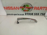 NISSAN X TRAIL ESTATE 2008 DOOR HANDLE - INTERIOR (FRONT PASSENGER SIDE) Grey 80640CA012 2008NISSAN X TRAIL Mk2 T31 Rear Left Outer in chrome 80640CA012  80640CA012 DOOR HANDLE    Used