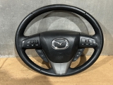 Mazda 3 Sport D 185 Hatchback 5 Door 2009-2013 Steering Wheel With Multifunctions  2009,2010,2011,2012,2013Mazda 3 Sport D 185 Hatchback 5 Door 2009-2013 Steering Wheel Multifunctions       GOOD