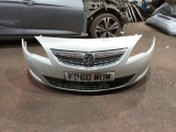 Vauxhall Astra 5 Door Hatchback 2009-2014 BUMPER (FRONT) Silver  2009,2010,2011,2012,2013,2014VAUXHALL ASTRA 5 DOOR HATCHBACK 2009-2014 BUMPER (FRONT) SILVER broken clips      Used