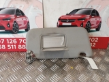 Ford Fiesta Zetec 1.2 Petrol Hatchback 3 Door 2002-2008 Sun Visor (driver Side)  2002,2003,2004,2005,2006,2007,2008Ford Fiesta Zetec 1.2 Petrol Hatchback 2002-2008 Sun Visor (driver Side)      Used