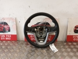 VAUXHALL ASTRA J 1.6L HATCHBACK 5 Door 2009-2015 STEERING WHEEL 13351022 2009,2010,2011,2012,2013,2014,2015VAUXHALL ASTRA J SRi  2009-2015 LEATHER STEERING WHEEL 13351022 13351022     Used