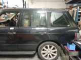 Land Rover Range Rover V8 Vogue 8 Dohc Estate 5 Door 2002-2005 Door Bare (rear Passenger Side) Blue  2002,2003,2004,2005Land Rover Range Rover V8 Vogue 2002-2005 Door Bare (rear Passenger Side) Blue       Used