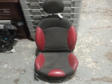 MINI COOPER 1.6L 2006-2010 DRIVERS SEAT 2006,2007,2008,2009,2010MINI COOPER 1.6L 2006-2010 DRIVERS SEAT HALF & HALF RED LEATHER      Used