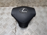 LEXUS RX 400H 3.3 PETROL HYBRID ESTATE 5 DOOR 2005-2009 AIR BAG (DRIVER SIDE) 6 Month Warr 2005,2006,2007,2008,200905-09 LEXUS RX400H OFFSIDE DRIVERS RIGHT STEERING WHEEL SRS AIRBAG GREY 6 MONTH      Used