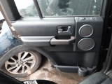 LAND ROVER DISCOVERY 3 2.7 TDV6 AUTO ESTATE 5 DOOR 2004-2009 DOOR PANEL/CARD (REAR PASSENGER SIDE) 6 Month Warr 2004,2005,2006,2007,2008,200904-09 LAND ROVER DISCOVERY 3 NEARSIDE PASSENGER REAR NSR BLACK LEATHER DOOR CARD      Used