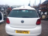 Volkswagen Polo 5 Door Hatchback 2009-2017 TAILGATE White  2009,2010,2011,2012,2013,2014,2015,2016,2017Volkswagen Polo 5 Door Hatchback 2009-2017 Tailgate Bootlid White LB9A      Used