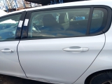 Peugeot 308 5 Door Hatchback 2014-2021 DOOR BARE (REAR PASSENGER SIDE) White  2014,2015,2016,2017,2018,2019,2020,2021Peugeot 308 5 Door Hatch 2014-2021 Complete Door Rear NSR Passenger White ewbp      Used