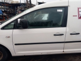 Volkswagen Caddy Van 2011-2015 DOOR BARE (FRONT PASSENGER SIDE) White  2011,2012,2013,2014,2015Volkswagen Caddy Van 2011-2015 Complete Door front Passenger NSF left White       Used