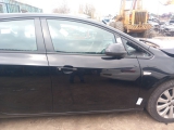 Vauxhall Astra J 5 Door Hatchback 2009-2015 DOOR BARE (FRONT DRIVER SIDE) Black  2009,2010,2011,2012,2013,2014,2015Vauxhall Astra J 5 Door Hatch 2009-2015 Full Door front Driver OSF Black ZGBG      Used