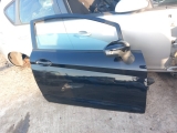 Ford Fiesta Body Style 2009-2014 Door Bare (front Driver Side) Colour  2009,2010,2011,2012,2013,2014FORD FIESTA ZETEC 3DR 2011(09-14) FRNT DRIVER DOOR BARE PANTHER BLACK(SCRATCHES)      GOOD