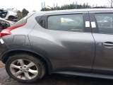 Nissan Juke 5 Door Hatchback 2010-2019 DOOR BARE (REAR DRIVER SIDE) Grey  2010,2011,2012,2013,2014,2015,2016,2017,2018,2019Nissan Juke 2010-2014 Full Door rear Driver OSR RH Right Grey Kad      Used