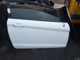 Ford Fiesta 3 Door Hatchback 2008-2016 DOOR BARE (FRONT DRIVER SIDE) White  2008,2009,2010,2011,2012,2013,2014,2015,2016Door Ford Fiesta White MK7 3 Door 2008-2016 Complete Door Right Driver RH White      Used