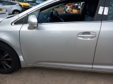 Toyota Avensis 4 Door Saloon 2009-2018 DOOR BARE (FRONT PASSENGER SIDE) Silver 1f7  2009,2010,2011,2012,2013,2014,2015,2016,2017,2018Toyota Avensis 4 Door Saloon 2009-2018 left Door Front Passenger OSF Silver 1f7      Used