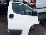 Peugeot BOXER AMBULANCE 2015-2021 DOOR BARE (FRONT DRIVER SIDE) WHITE  2015,2016,2017,2018,2019,2020,2021Peugeot BOXER Relay Ducato 2015-2021 Complete Door Front Driver OSF Right WHITE       Used