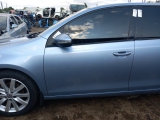 Volkswagen Golf Mk6 5 Door Hatchback 2009-2012 DOOR BARE (FRONT PASSENGER SIDE) Blue La5q  2009,2010,2011,2012VW Golf Mk6 5 Door Hatchback 2009-12 Left Door front Passenger NSF Blue La5q      Used