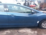 Hyundai I30 5 Door Hatchback 2012-2016 DOOR BARE (FRONT DRIVER SIDE) Blue V3u  2012,2013,2014,2015,2016Hyundai I30 5 Door Hatchback 2012-2016 Complete Door Front Driver OSF Blue V3u       Used