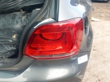 Volkswagen Polo 3 Door Hatchback 2009-2016 REAR/TAIL LIGHT (DRIVER SIDE)  2009,2010,2011,2012,2013,2014,2015,2016Volkswagen Polo 3 Door Hatchback 2009-2016 Rear/tail Light (driver Side)       Used