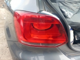 Volkswagen Polo 3 Door Hatchback 2009-2016 REAR/TAIL LIGHT (PASSENGER SIDE)  2009,2010,2011,2012,2013,2014,2015,2016Volkswagen Polo 3 Door Hatchback 2009-2016 Rear/tail Light (passenger Side)       Used