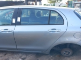 Toyota Yaris 5 Door Hatchback 2006-2010 DOOR BARE (REAR PASSENGER SIDE) Grey 1f8  2006,2007,2008,2009,2010Toyota Yaris 5 Door Hatchback 2006-2010 Door left rear Passenger NSR Silver 1f8       Used