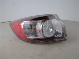 Mazda 3 D Sport Nav E5 4 Dohc Hatchback 5 Door 2009-2013 REAR/TAIL LIGHT ON BODY (PASSENGER SIDE)  2009,2010,2011,2012,2013Mazda 3 Sport Nav 2009-2013 Rear/tail Light On Body (passenger Side)       GOOD