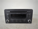 Audi A3 Mpi Technik E4 4 Sohc Hatchback 3 Door 2004-2013 STEREO SYSTEM 8P0035186S 2004,2005,2006,2007,2008,2009,2010,2011,2012,2013Audi A3 Mpi Technik 2004-2013 Stereo System  8P0035186S     Used