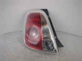 Fiat 500 Pop E5 4 Sohc Hatchback 3 Door 2007-2015 Rear/tail Light (passenger Side)  2007,2008,2009,2010,2011,2012,2013,2014,2015Fiat 500 Pop Hatchback 3 Door 2007-2015 Rear Tail Light (Passenger Side)       GOOD 