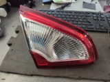 Nissan Qashqai N-tec Dci E5 4 Sohc Suv 5 Door 2010-2013 REAR/TAIL LIGHT ON TAILGATE (PASSENGER SIDE) 26555 BR01A 2010,2011,2012,2013 26555 BR01A     GOOD