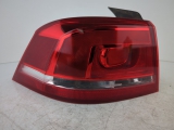 Volkswagen Passat Highline Tdi Saloon 4 Door 2010-2014 REAR/TAIL LIGHT ON BODY (PASSENGER SIDE) 3AE945095F 2010,2011,2012,2013,2014Volkswagen Passat 2010-2014 Rear/tail Light On Body (passenger Side)  3AE945095F 3AE945095F     GOOD