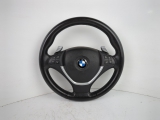 Bmw X6 Xdrive40d E5 6 Dohc Coupe 4 Door 2009-2014 Steering Wheel With Multifunctions  2009,2010,2011,2012,2013,2014Bmw X6 E71 Coupe 2009-2014 Leather Steering Wheel With Multifunctions       GOOD