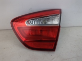 Kia Rio 1 Air E5 4 Dohc Hatchback 5 Door 2011-2017 REAR/TAIL LIGHT ON TAILGATE (DRIVERS SIDE)  2011,2012,2013,2014,2015,2016,2017Kia Rio 1 Air 2011-2017 Rear/tail Light On Tailgate (drivers Side)       GOOD