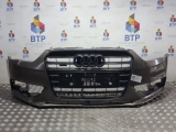 Audi A4 Avant Tdi Estate 5 Doors 2011-2015 Bumper (front) Grey  2011,2012,2013,2014,2015Audi A4 Avant Tdi 5 Doors 2011-2015 Bumper (front) Grey COMPLETE INC GRILL      GOOD