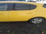 Vauxhall Corsa 5 Door Hatchback 2014-2019 Door Bare (rear Passenger Side) Yellow  2014,2015,2016,2017,2018,2019VAUXHALL CORSA 2014-2019 DOOR BARE (REAR PASSENGER SIDE)      GOOD