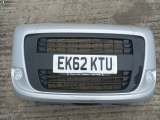 FIAT QUBO MPV 5 Door 2008-2017 BUMPER (FRONT) SILVER  2008,2009,2010,2011,2012,2013,2014,2015,2016,2017FIAT QUBO 2008-2017 BUMPER (FRONT) SILVER 612/A      Used