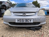 HONDA CIVIC SE HATCHBACK 5 Doors 2001-2005 BUMPER (FRONT) SILVER  2001,2002,2003,2004,2005HONDA CIVIC SE  2001-2005 BUMPER (FRONT) IN SILVER       Used