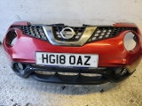 Nissan Juke Hatchback 5 Doors 2012-2018 Bumper (front) Red  2012,2013,2014,2015,2016,2017,2018NISSAN JUKE 2014-2019 BUMPER (FRONT) IN RED NAJ WITH GRILLS GRADE A       Used