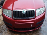 SKODA FABIA ESTATE 5 Doors 2005-2007 BUMPER (FRONT) RED  2005,2006,2007SKODA FABIA 2005-2007 BUMPER (FRONT)      Used