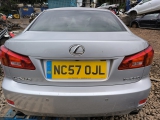 LEXUS IS 250 SALOON 4 Doors 2005-2013 TAILGATE SILVER  2005,2006,2007,2008,2009,2010,2011,2012,2013LEXUS IS 250  2005-2013 TAILGATE IN SILVER       Used