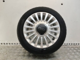 Fiat 500 Hatchback 3 Doors 2007-2021 ALLOY WHEEL - SINGLE 185/55r15 2007,2008,2009,2010,2011,2012,2013,2014,2015,2016,2017,2018,2019,2020,2021Fiat 500 2007-2021 ALLOY WHEEL 15 - SINGLE 185/55r15     GOOD