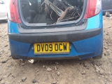 Hyundai I10 Hatchback 5 Doors 2008-2014 Bumper Bare (rear) Blue  2008,2009,2010,2011,2012,2013,2014HYUNDAI I10 COMFORT  2008-2010 BUMPER  (REAR) IN BLUE DE      Used