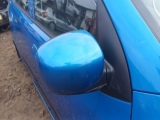 HYUNDAI I10 HATCHBACK 5 Doors 2008-2014 1248 DOOR MIRROR ELECTRIC (DRIVER SIDE)  2008,2009,2010,2011,2012,2013,2014HYUNDAI I10 COMFORT   2008-2014 DOOR MIRROR ELECTRIC (DRIVER SIDE) IN BLUE       Used