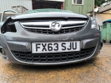 VAUXHALL CORSA HATCHBACK 5 Doors 2010-2014 BUMPER (FRONT) GREY  2010,2011,2012,2013,2014VAUXHALL CORSA  2010-2014 BUMPER (FRONT)  WITH OUT GRILLE AND FOG LIGHTS      Used