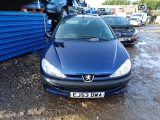 PEUGEOT 206 HATCHBACK 3 Doors 1998-2007 BUMPER (FRONT) BLUE (EGE) 7401N4 1998,1999,2000,2001,2002,2003,2004,2005,2006,2007PEUGEOT 206  1998-2007 BUMPER (FRONT) 7401N4     Used