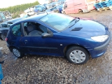 PEUGEOT 206 HATCHBACK 3 Doors 1998-2007 DOOR BARE (FRONT DRIVER SIDE) BLUE (EGE) 901088,9004K6 1998,1999,2000,2001,2002,2003,2004,2005,2006,2007PEUGEOT 206  1998-2007 DOOR BARE (FRONT DRIVER SIDE) 901088,9004K6     Used