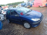 PEUGEOT 206 HATCHBACK 3 Doors 1998-2007 WING (DRIVER SIDE) BLUE (EGE) 7841L0 1998,1999,2000,2001,2002,2003,2004,2005,2006,2007PEUGEOT 206  1998-2007 WING (DRIVER SIDE) 7841L0     Used