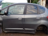 HONDA JAZZ HATCHBACK 5 Doors 2008-2024 DOOR BARE (FRONT PASSENGER SIDE) GREY  2008,2009,2010,2011,2012,2013,2014,2015,2016,2017,2018,2019,2020,2021,2022,2023,2024HONDA JAZZ  2008-2024 DOOR  (FRONT PASSENGER SIDE) IN GREY       Used