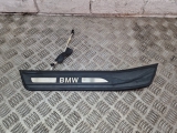 Bmw F07 Gran Turismo 2009-2012 DOOR SILL SCUFF KICK PLATE REAR LEFT PASSENGER 2009,2010,2011,2012Bmw F07 Gran Turismo 2009-2012 Door Sill Scuff Kick Plate Rear Left Passenger  7193475     Used