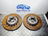 BMW F80 M3 3 SERIES COMP 2017 BRAKE DISCS FRONT PAIR RIGHT LEFT  2016,2017,2018BMW F80 M3 3 SERIES COMP 2017 BRAKE DISCS REAR PAIR RIGHT LEFT 22.4      Used