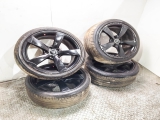 AUDI A3 S3 8V SALOON 2017 ALLOY WHEELS - SET  2014,2015,2016,2017,2018,2019,2020AUDI A3 S3 8V SALOON 2017 5 SPOKE BLACK ROTOR ALLOY WHEELS 19 INCH WITH TYRES      Used