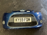 FORD FIESTA ZETEC TDCI E4 4 SOHC HATCHBACK 2008-2012 BUMPER (FRONT) BLUE  2008,2009,2010,2011,2012FORD FIESTA ZETEC TDCI E4 4 SOHC  HATCHBACK  2008-2012 BUMPER (FRONT) BLUE      GOOD